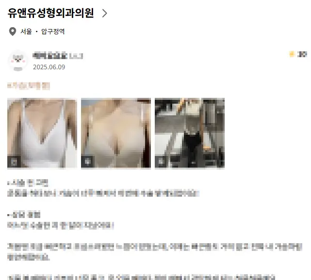20년간 가슴성형만을 연구해온 기록