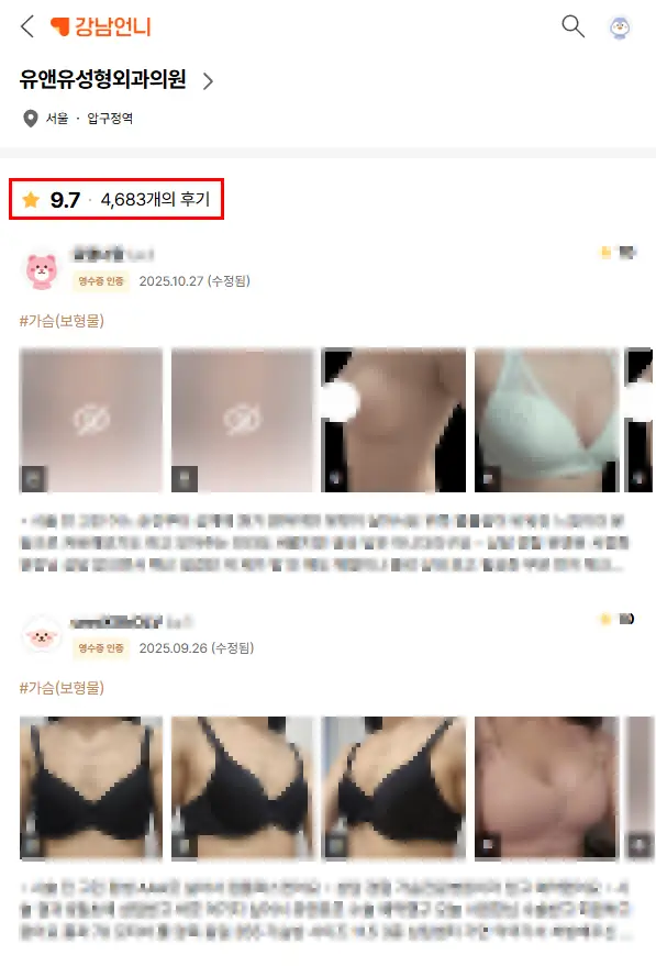 압구정가슴수술? 추후 재수술하지 않으려면 알아야 할 주의사항 2가지. — 본문 이미지 2