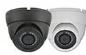 돔형 CCTV 카메라 두 대