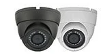 돔형 CCTV 카메라 두 대