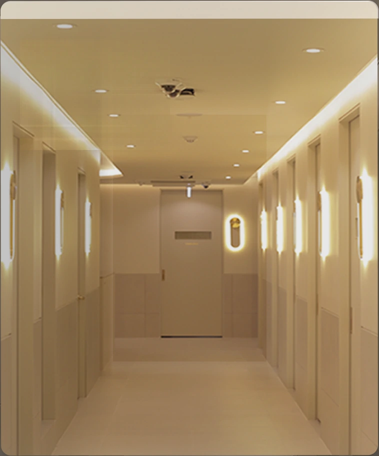 1인 회복실, 4층 Suite room 복도
