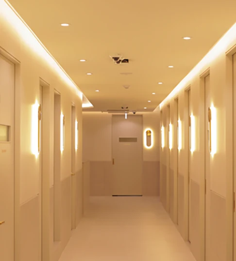 회복실 전용 복도
